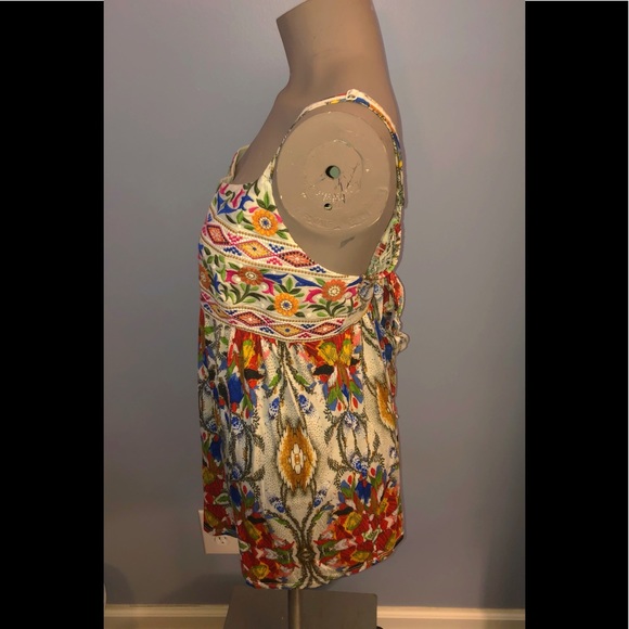 Embroidered/ sequin floral tank by Anthropologie - Picture 6 of 6